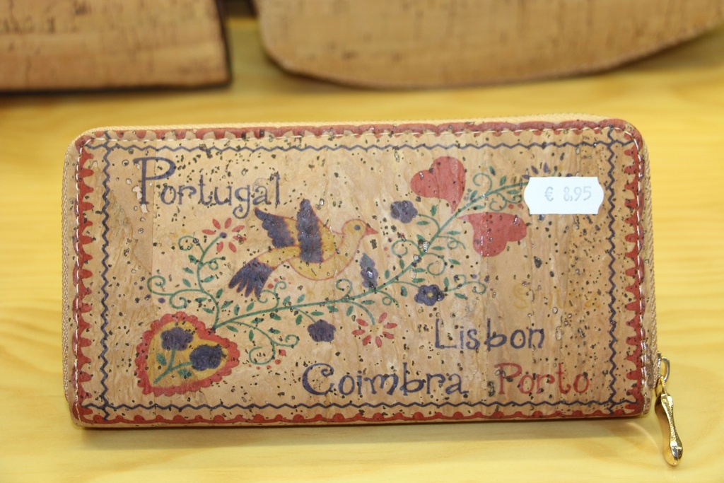 Carteira Grande em Cortiça – Ilustração Tradicional "Cidades de Portugal"