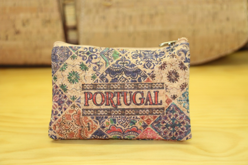 Bolsa Multiusos em Cortiça – Design Vintage "Portugal"