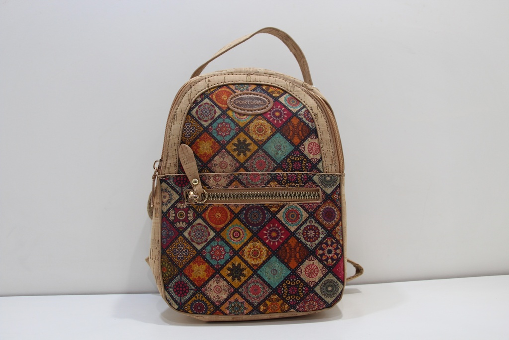Mochila em Cortiça "Azulejo Heritage"