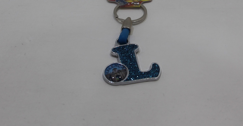 Porta-chaves Personalizado "Letra L" – Edição Turística Valença