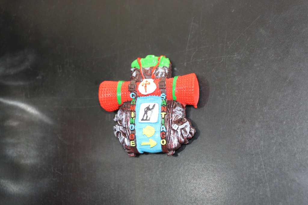 Íman 3D "Mochila do Peregrino" – Caminho de Santiago