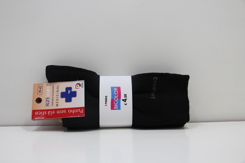 Pack 3 Pares de Meias Medicinais Suzy Mary– Linha Conforto Total