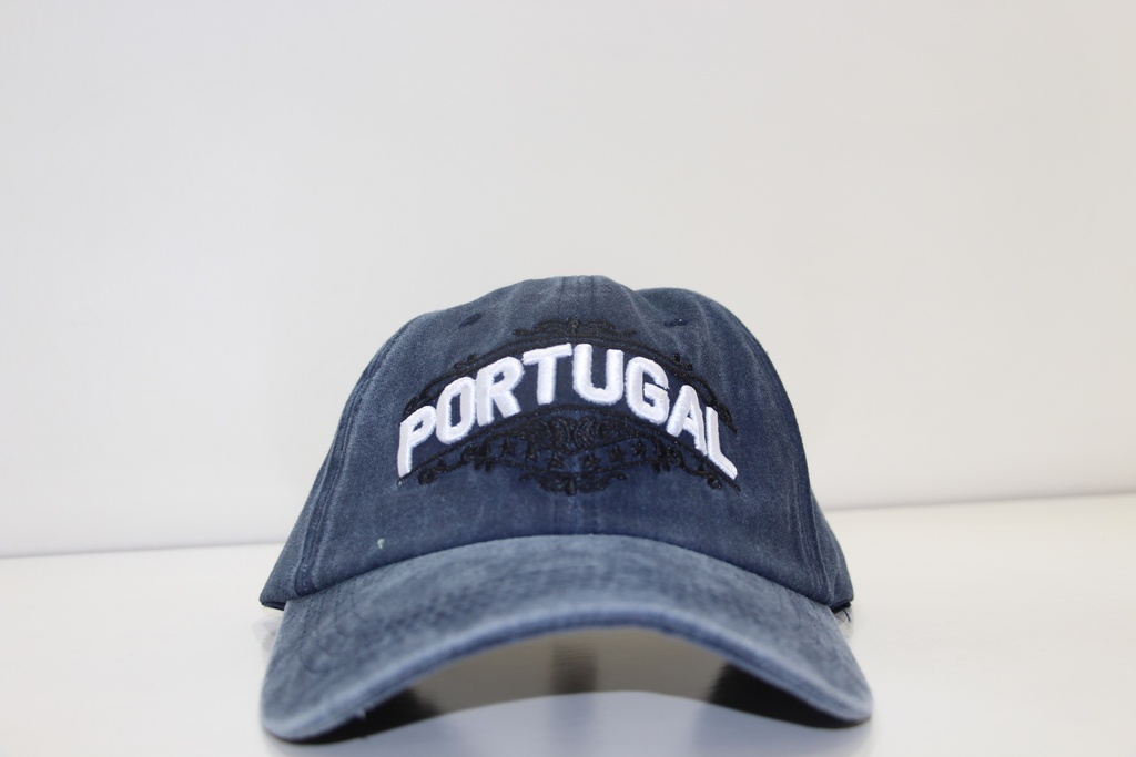 Boné Denim "Portugal" – Edição Vintage Lavada