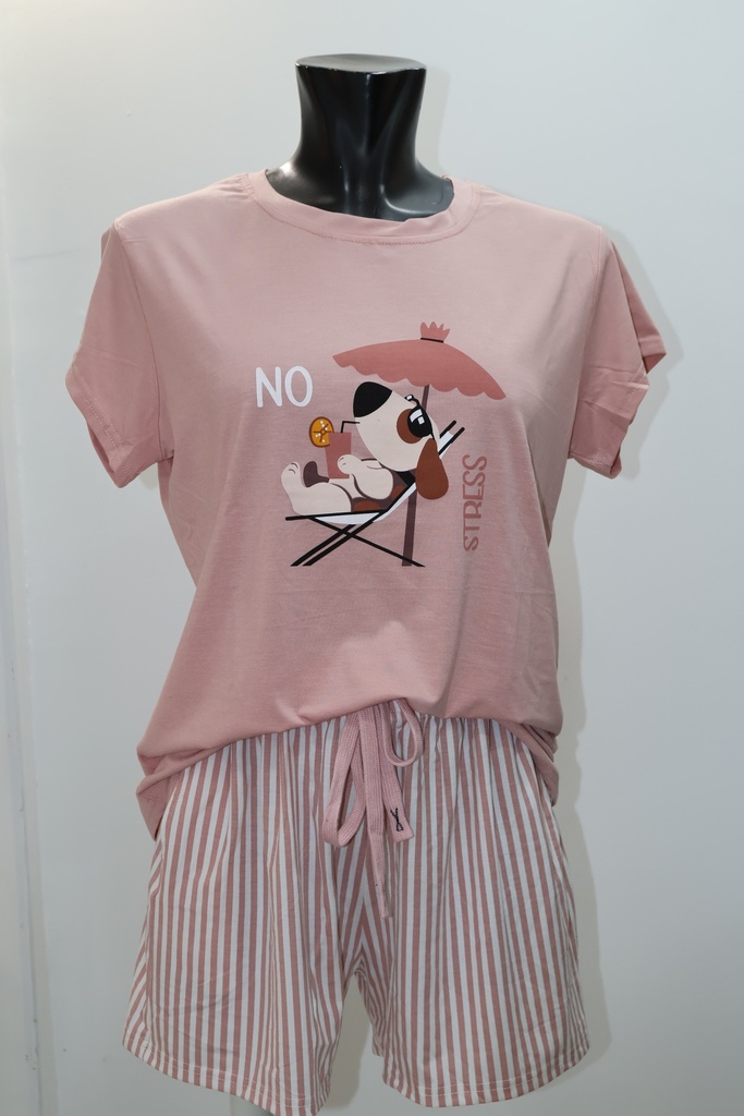 Pijama Curto "No Stress" Dog