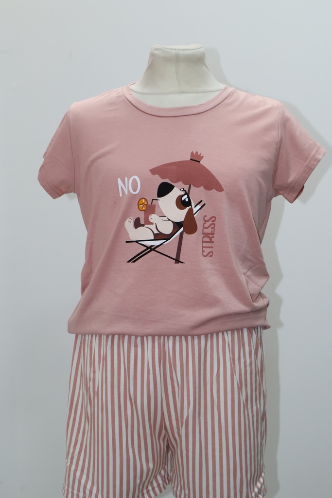 Pijama Curto "Holiday Vibe" Dog