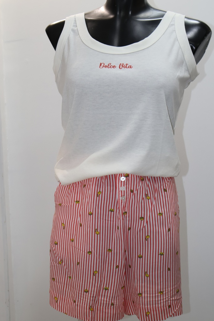 Pijama de Cava "Dolce Vita" Lemon