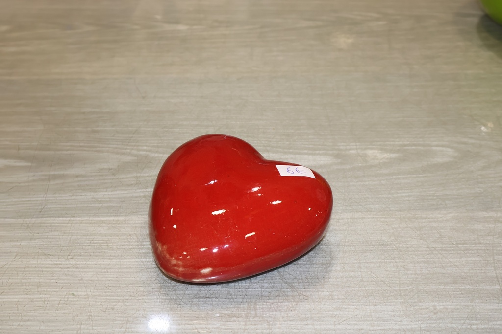 Coração "Paixão Vibrante" – Vermelho