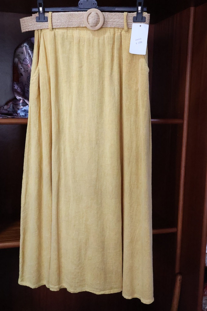 Saia Maxi Breeze – Amarelo Mostarda