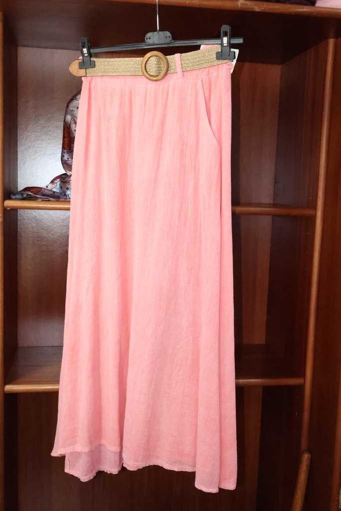 Saia Maxi Breeze –  Rosa Quartzo