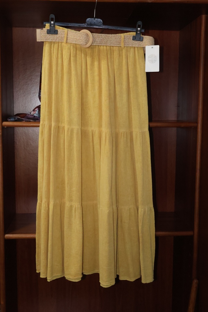 Saia Maxi Breeze – Amarelo Mostarda