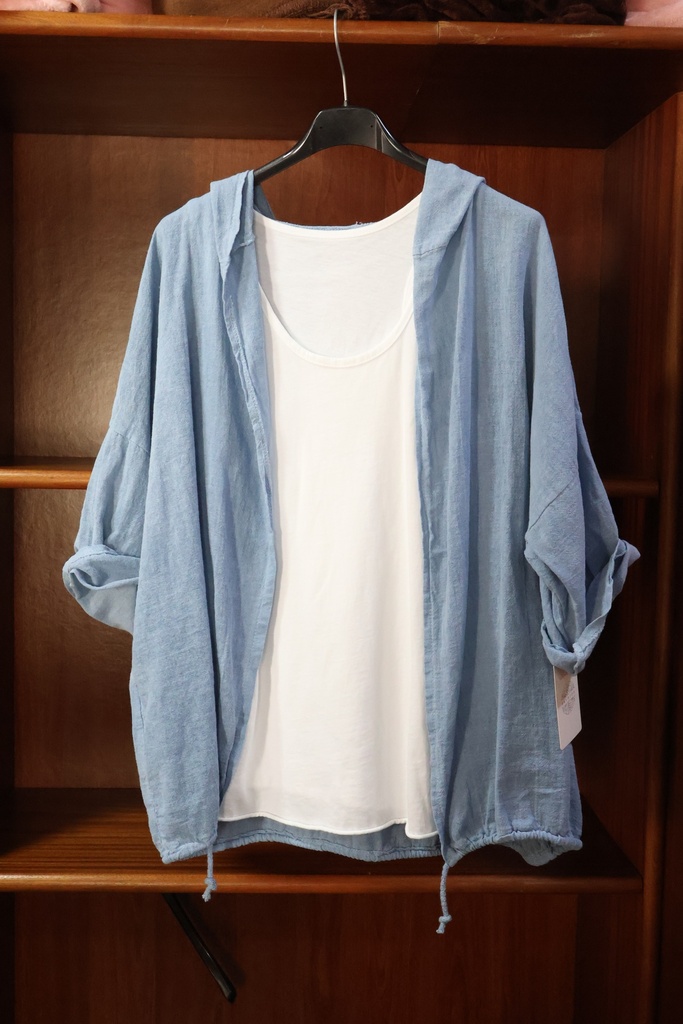 Conjunto: Brisa de Verão Azul Celeste