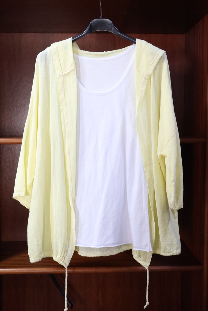 Conjunto: Brisa de Verão Amarelo Pastel