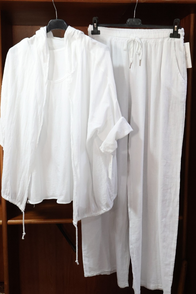 Conjunto Zen Cotton Total Look – Branco Puro