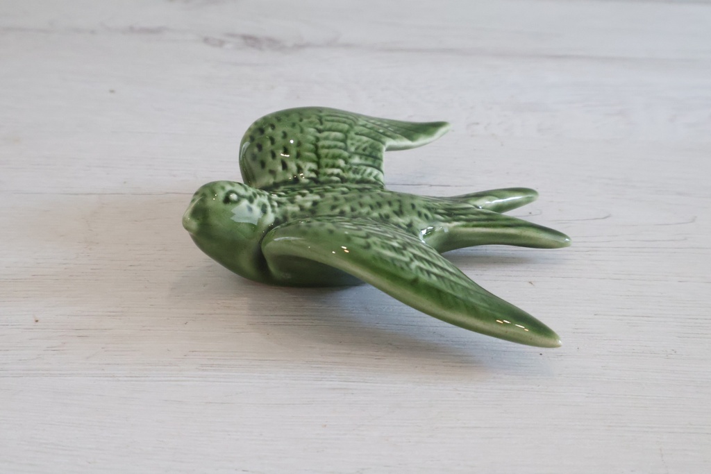 Andorinha Decorativa em Cerâmica