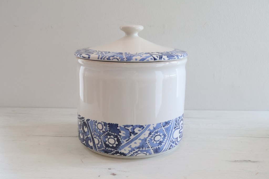 Frasco de Mantimentos com Padrão de Azulejos