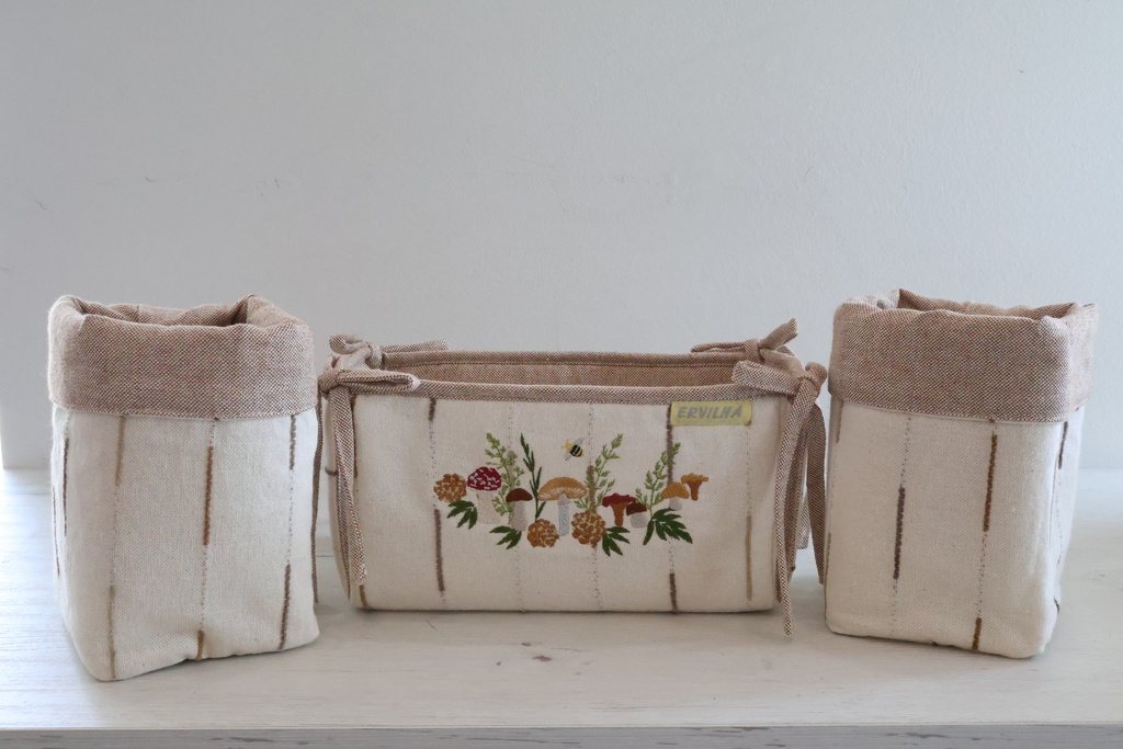 Conjunto de Cestos Organizadores "Bosque Encantado"