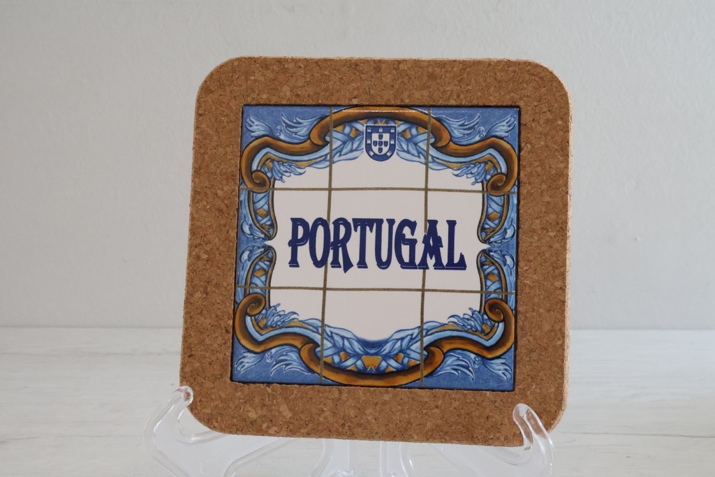 Base em Cortiça e Azulejo "Alma Lusa"