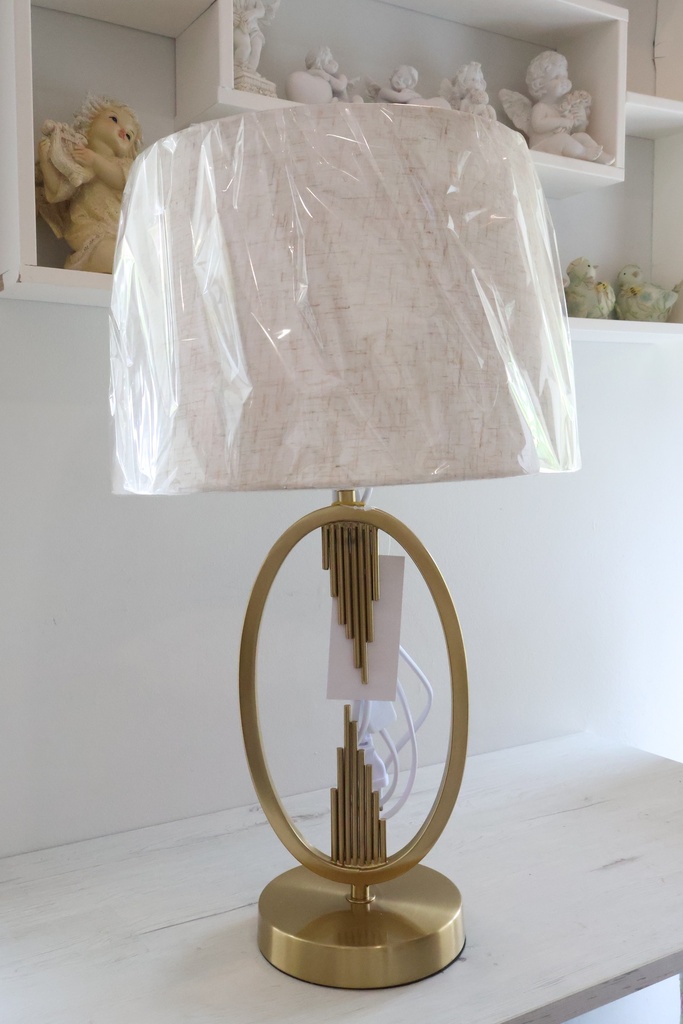 Candeeiro de Mesa "Elo Dourado"