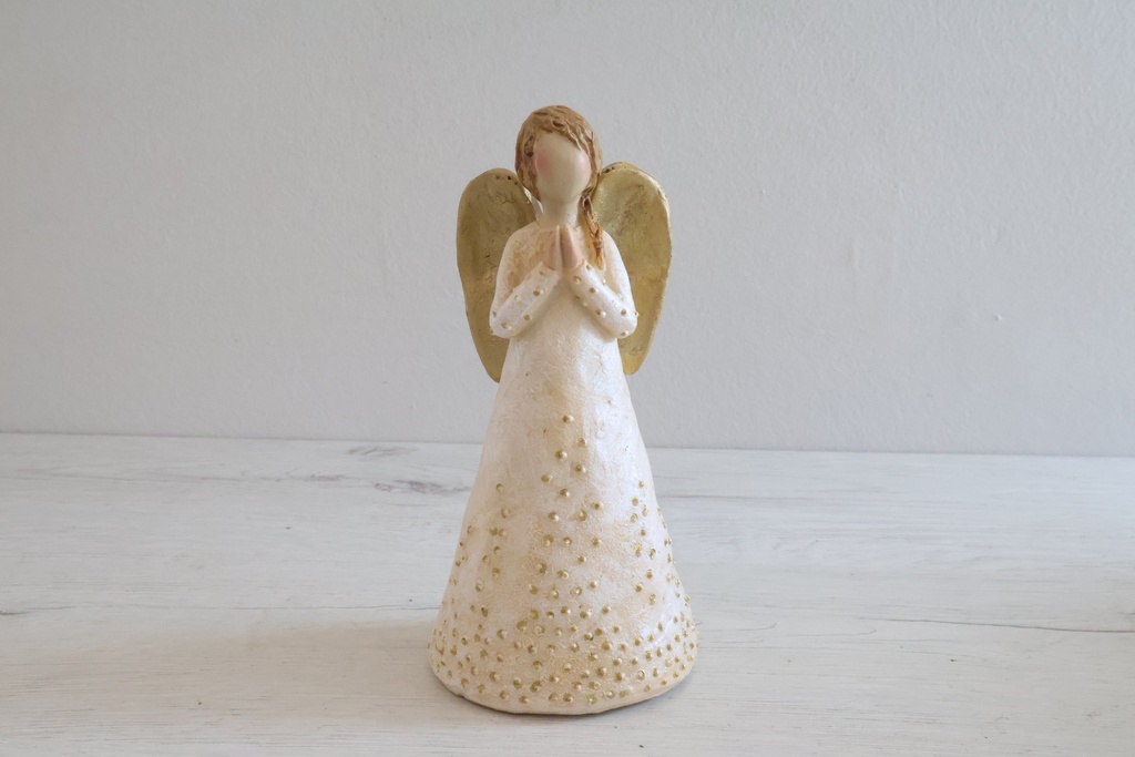 Figura Decorativa "Anjo da Oração"