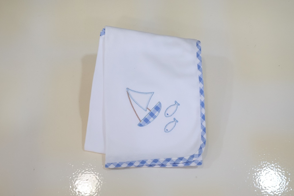 Fralda para Bebé – Tema Náutico