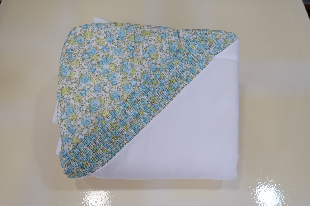 Manta de Bebé – Floral Azul