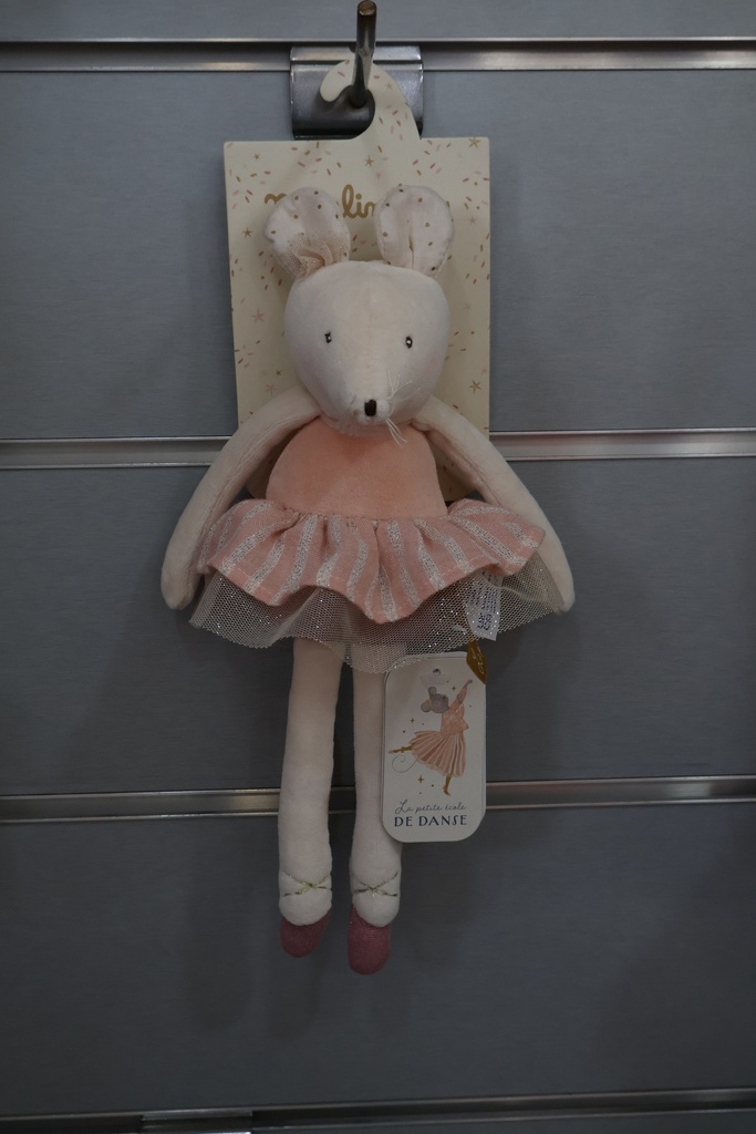 Boneco Peluche – Ratinha Bailarina "La Petite École de Danse"