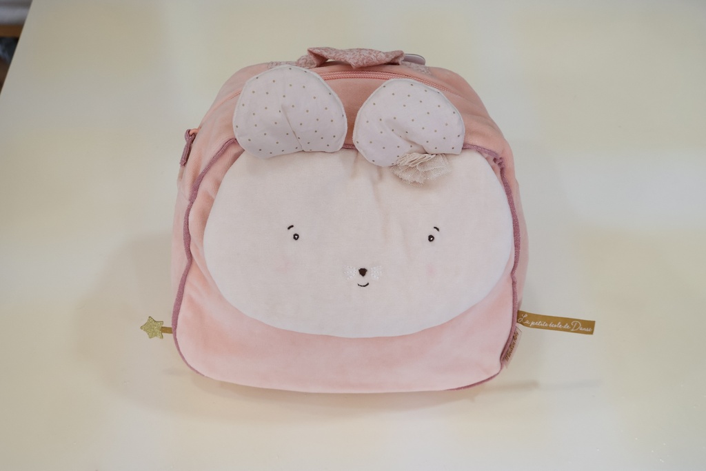 Mochila Infantil de Peluche – Ratinha Moulin Roty