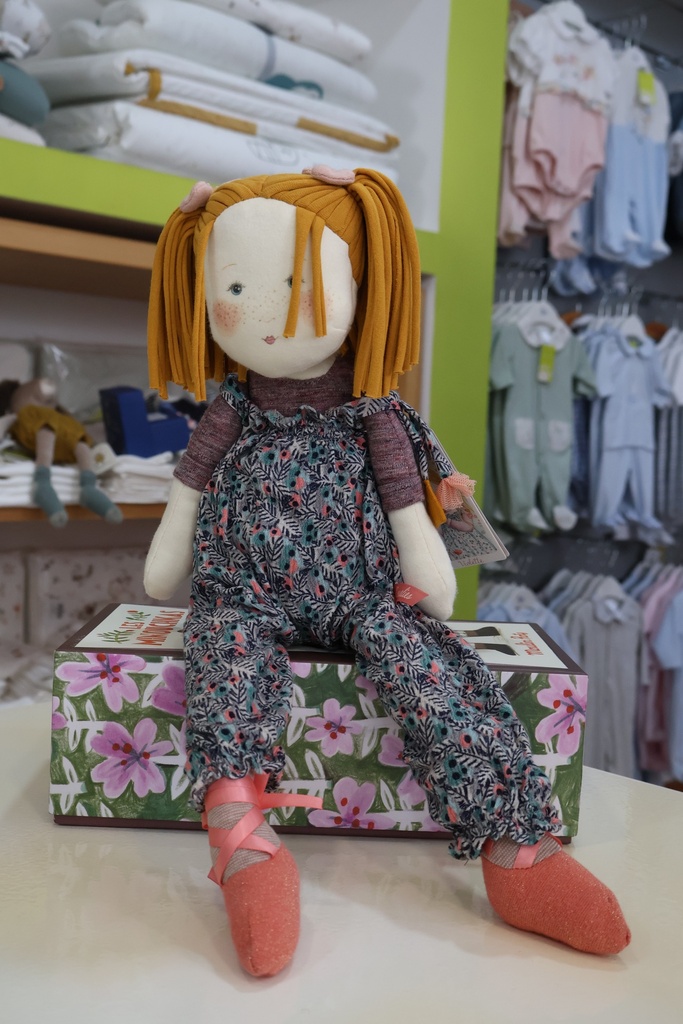 Boneca de Pano Violette – "Les Coquettes" Moulin Roty