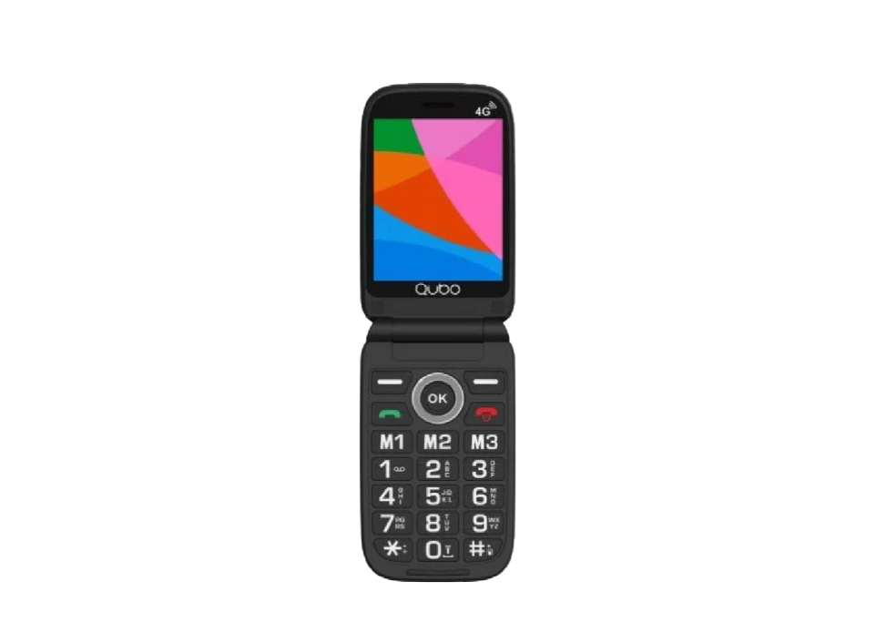 Qubo XD-340 4G 3.36" Dual Sim Preto