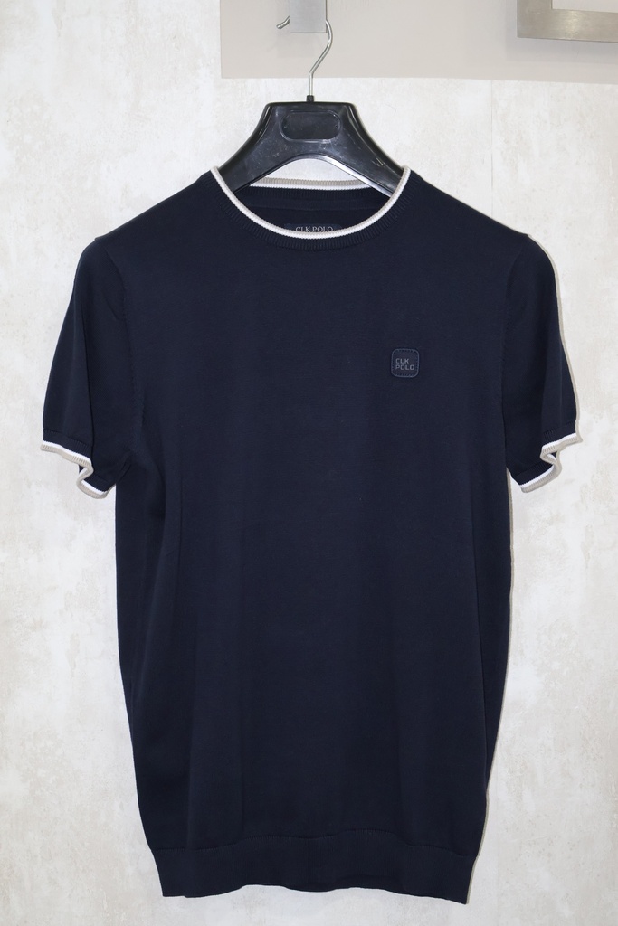 Knit Tee CLK Polo: Azul Marinho