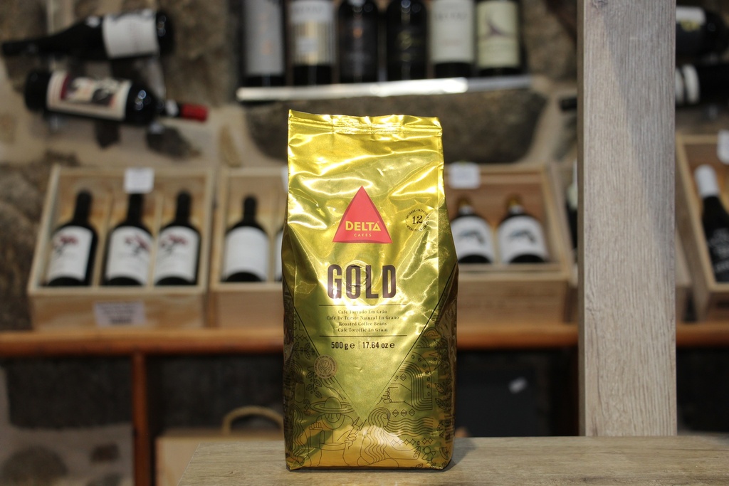 Café Torrado em Grão Delta Gold