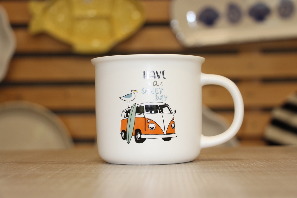 Caneca de Porcelana - "Have a sweet day"