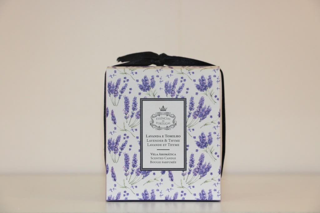 Vela Aromática Lavanda e Tomilho