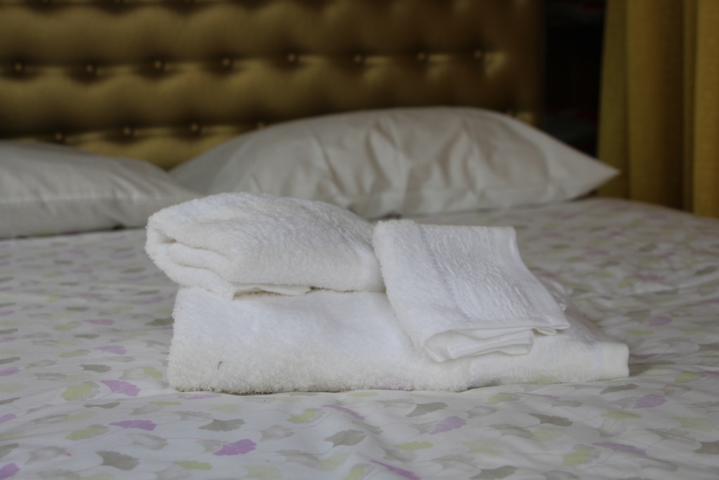 Jogo de Toalhas de Banho Branco Clássico