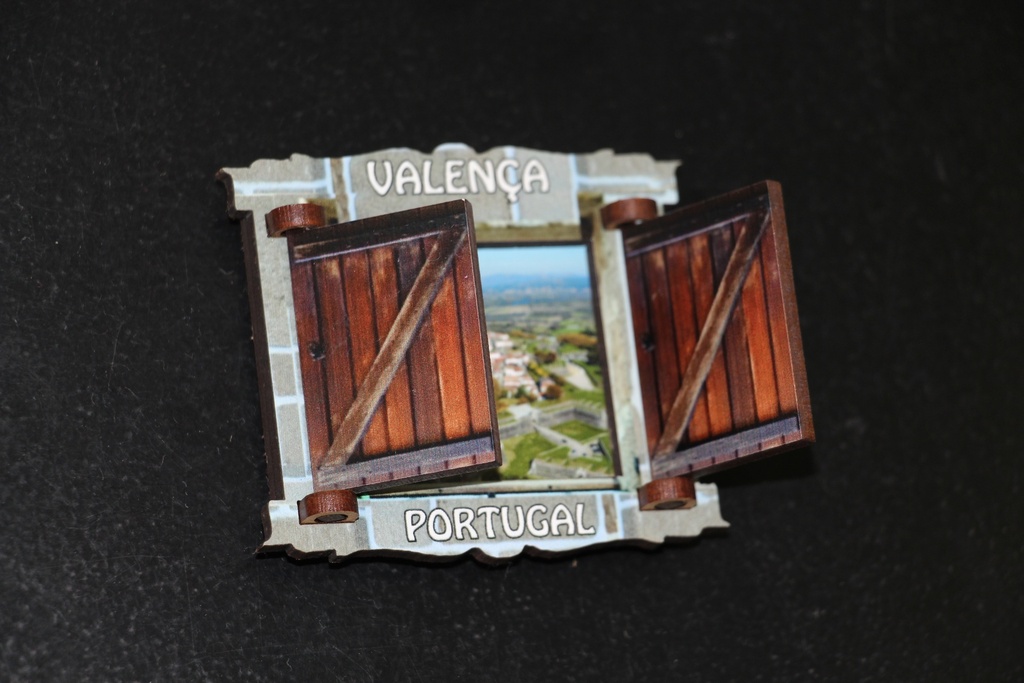 Iman de Frigorífico Janela de Valença Portugal