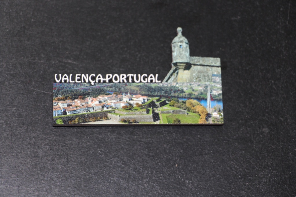 Iman de Frigorífico Silhueta Fortaleza de Valença