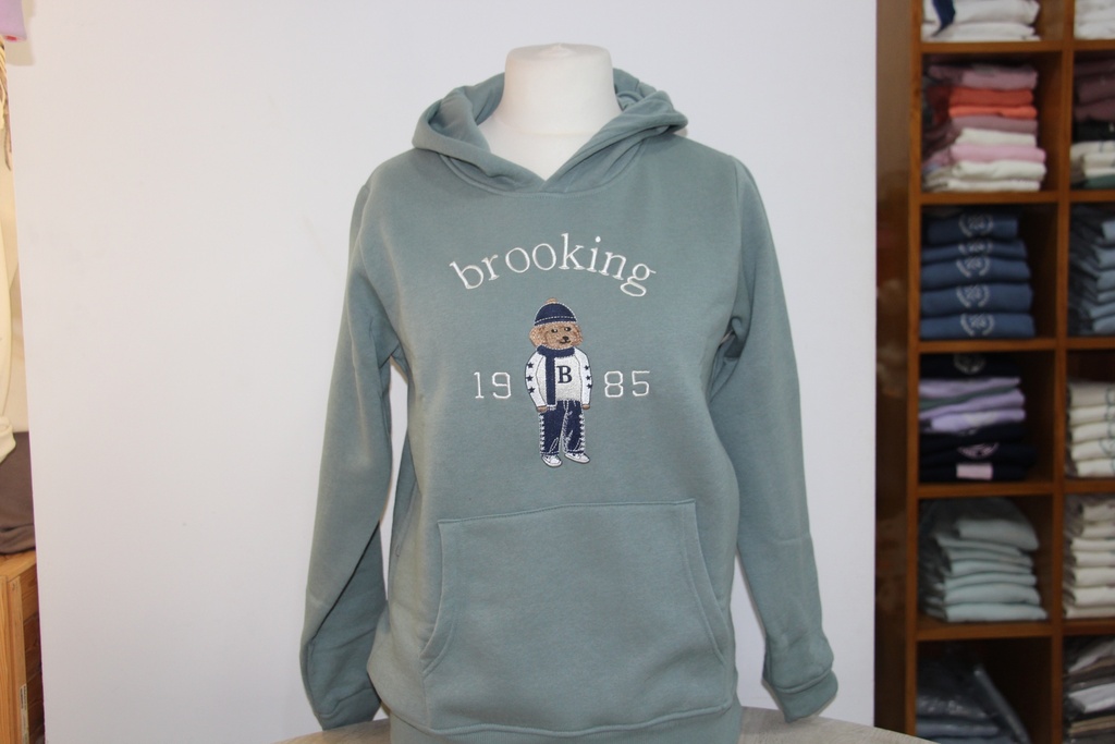 Casaco com Capuz Brooking "1985 Winter Dog" Azul Acinzentado