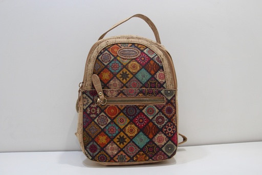 Mochila em Cortiça "Azulejo Heritage"