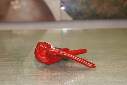 Andorinha Pequena "Voo de Paixão" – Vermelho Escarlate