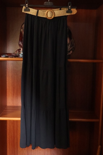 Saia Maxi Breeze – Preto Minimal