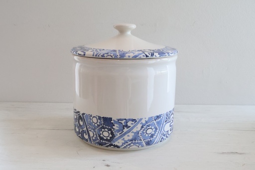 Frasco de Mantimentos com Padrão de Azulejos