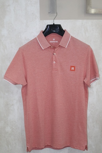 Polo Genuine Heritage: Textura Mesclada & Detalhes em Contraste