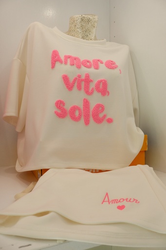 Conjunto Casual de Senhora Branco