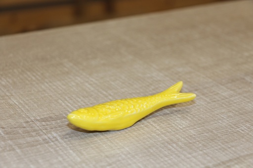 Peixe de Porcelana Amarelo